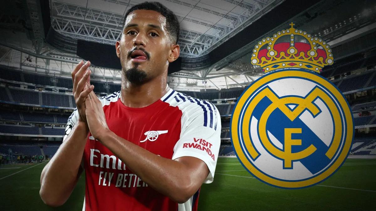 Saliba:’Real Madrid thật lố bịch khi cứ đòi mua tôi’