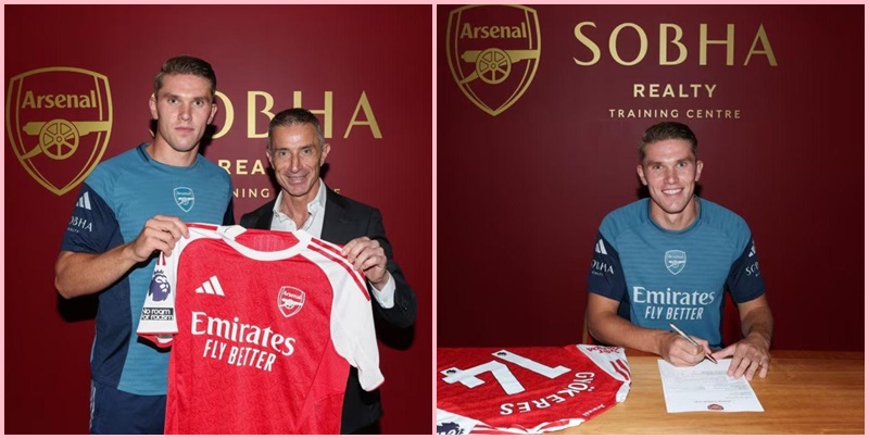 Arsenal hân hoan công bố ‘bom tấn’ Viktor Gyokeres